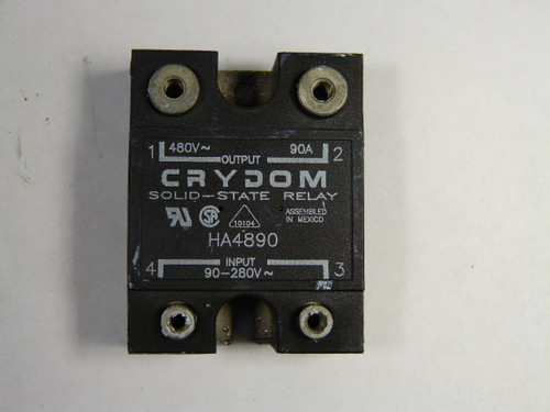 Crydom HA4890 SS Relay Panel Mount 480VAC 280VAC 90A USED