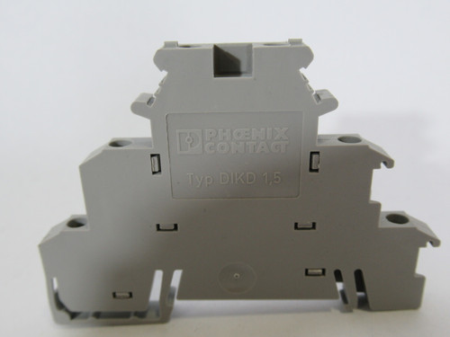 Phoenix Contact DIKD1.5 Sensor/Actuator Terminal Block GREY USED