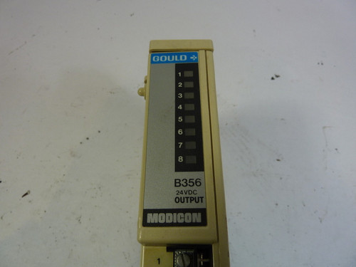 Modicon Gould AS-B356 Output Module 24VDC USED