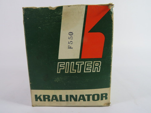 Kralinator F550 Filter ! NEW !