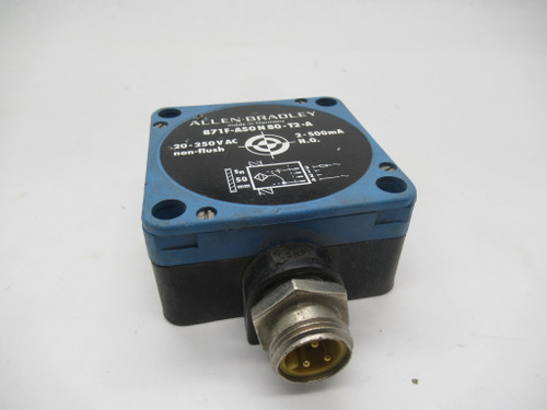 Allen-Bradley 871F-A50N80-T2 Proximity Photoswitch 20-250VAC 2-500mA USED