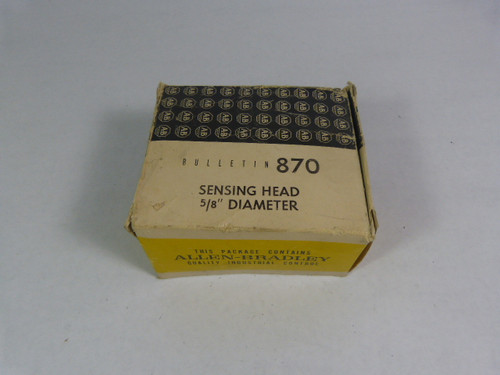 Allen-Bradley 870-N50 Proximity Switch Sensing Head 5/8" Diameter Series B NEW