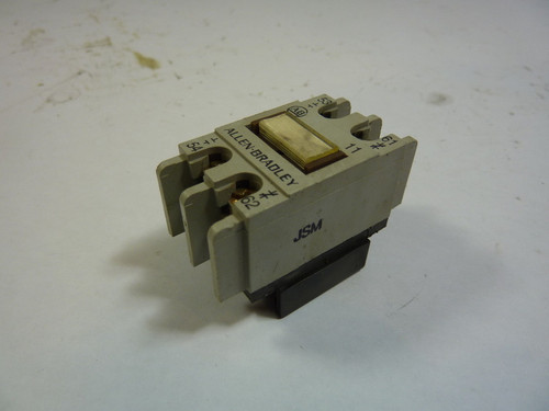 Allen-Bradley 195-FA11 Auxiliary Contact 1NO/1NC USED
