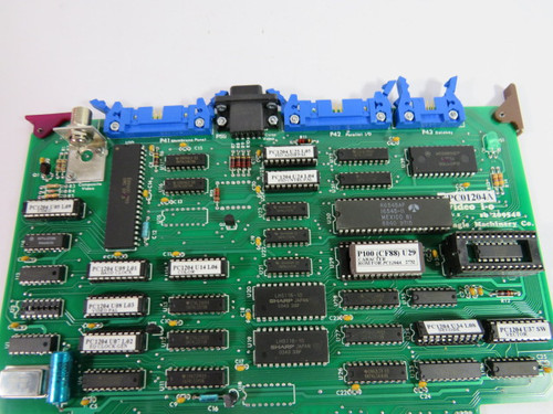 Package Controls Eagle Machinery PC1204 I/O Video Control Board USED
