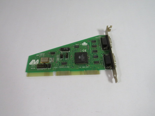 Lava Computers MOKO L29.7 D-Serial Card w/ 2 BD9 PCI Ports USED