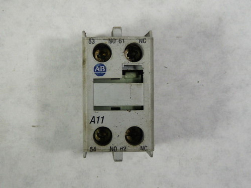 Allen-Bradley 100-FA11 Series A Auxiliary Contact Block 1NO 1NC USED
