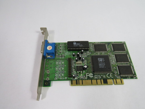 CT Systems AGP6326 Video Card 4MB Memory w/ VGA Connection USED
