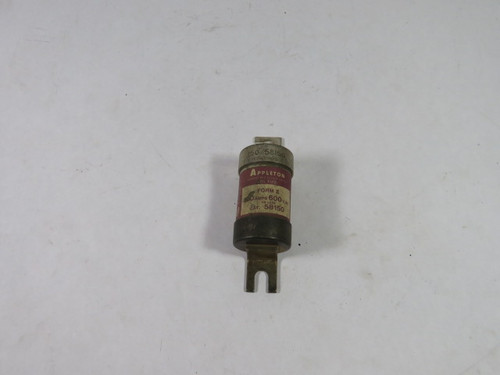 Appleton 58150 Current and Energy Limiting Fuse 150A 600V USED