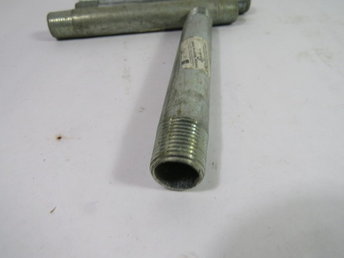 Electripro NIPPLE1/2X6 Galvanized Rigid Conduit Nipple 1/2"X6" 5-PK USED