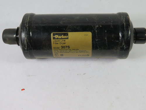 Parker 307S Liquid Line Filter Drier 500 PSIg 3550 Kpa USED