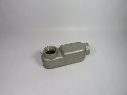 Thomas & Betts CILBA-2 Aluminum Fitting 2" W/ Cover USED