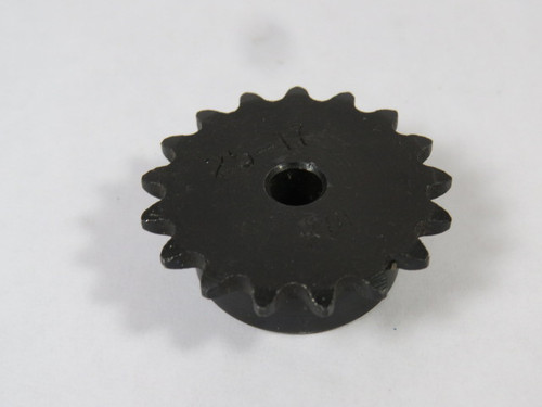 RWI 25B17 Sprocket 1/4" Rough Bore USED