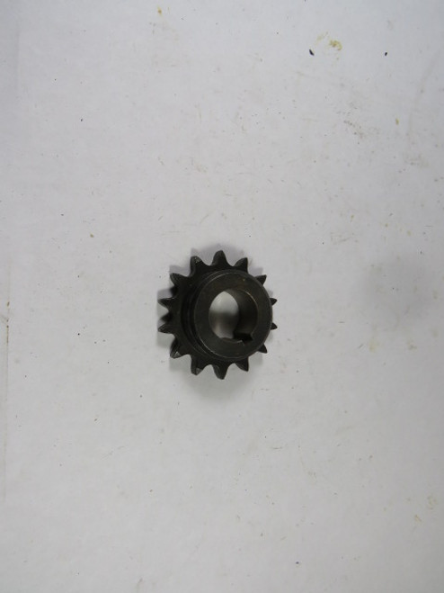 Tsubaki 50B14 Sprocket Chain No. 50 5/8in Pitch 14 Teeth 5/8in Bore USED