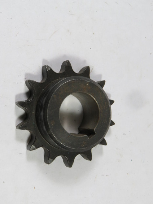 Tsubaki 50B14 Sprocket Chain No. 50 5/8in Pitch 14 Teeth 5/8in Bore USED