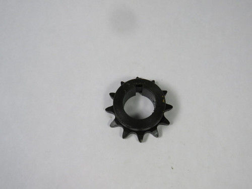 Tsubaki H50-12-1-1/4 Sprocket 1-1/4" Bore 12 Teeth 50CH 5/8" P USED