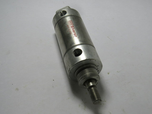 ARO SD20-P4B4-010 Pneumatic Air Cylinder 2" Bore 1" Stroke USED