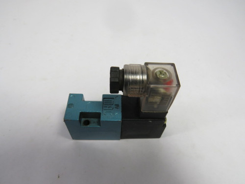 Mac 45A-LCD-DDAJ-1KG Solenoid Valve 24VDC 5.4W 120PSI USED