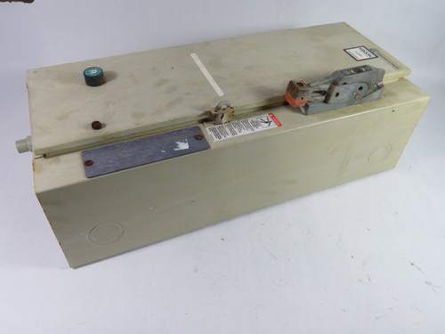 Telemecanique LE1D128B62 Magnetic Starter Enclosure 3Ph 208V/3HP USED