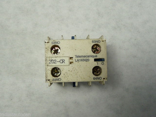Telemecanique LA1-KN20 Auxiliary Contact 10A 575V USED