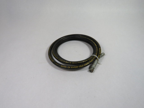 Parker 471TC-4 Hydraulic Hose 1/4" ID 21.0MPa 3000PSI 6 Ft USED