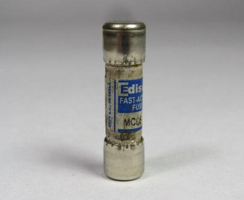 Edison MCL6 Fast Acting Fuse 6A 600V USED