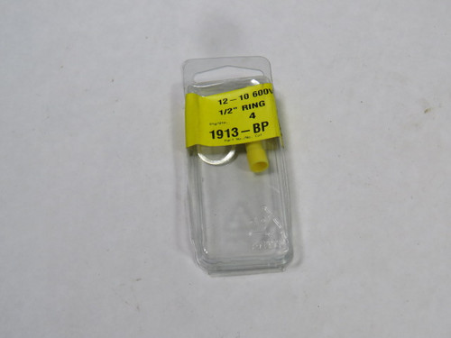 Pico 1913-BP Ring Connector 1/2" 12-10AWG 600V Pack Of 2 ! NEW !
