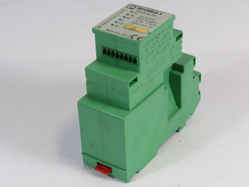 Phoenix Contact IBS-ST24-BK-M-T 2750154 Bus Terminal Module 8Pt 24VDC USED