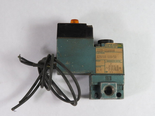 Mac 111B-116AAAA Solenoid Valve 110/120V 50/60Hz USED