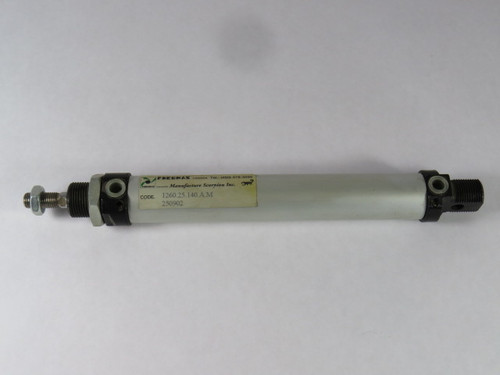 Pneumax 1260.25.140.A.M Pneumatic Cylinder 25MM Bore 140MM Stroke USED