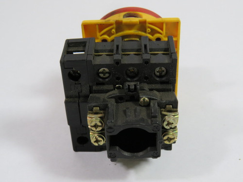 Klockner Moeller P1-25 Contactor W/Switch 690V 25A USED