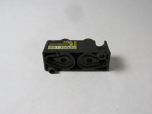 Asco 88135532 Mini Spool Valve Flange Series 520 6mm Tubing OD USED