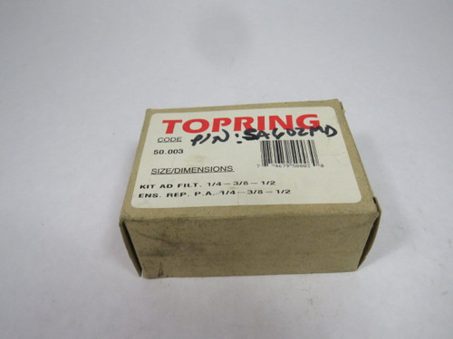 Topring 50.003 Coalescing Filter Regulator 175PSI ! NEW !