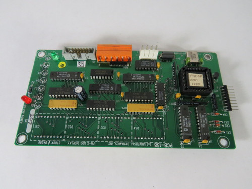 Universal Dynamics PCB-138 Display Board USED