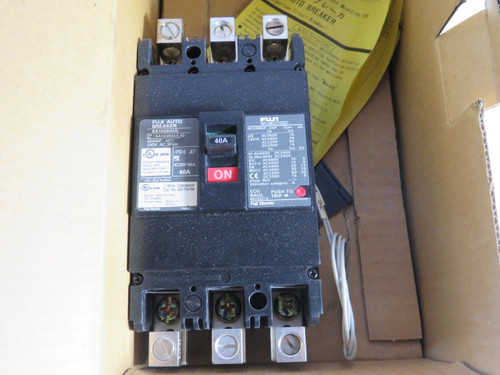 Fuji Electric SA103BAUL-40 Auto Circuit Breaker 40A 240V 3P ! NEW !