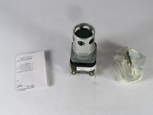 Allen-Bradley 800T-QA10G Ser T Pushbutton Illuminated Green 1NO/1NC 120V ! NEW !