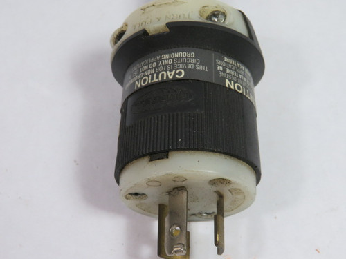 Hubbell HBL9965CCN Plug 20A 125/250V 3W 3P USED