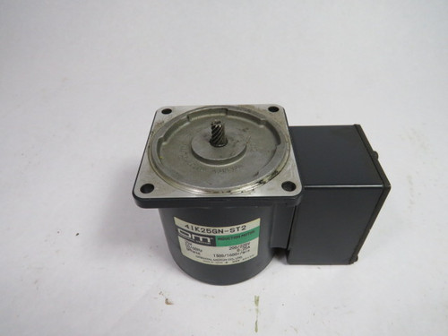 Oriental Motor 4IK25GN-ST2 25W 1300/1600RPM 200/220V 3PH .25A 50/60Hz. USED