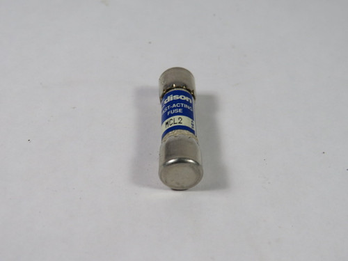 Edison Fuse MCL2 Fast Acting Fuse 2A 600V USED