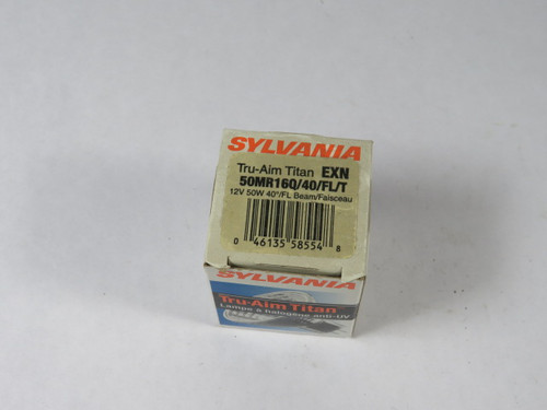 Sylvania 50MR16Q/40/FL/T True-Aim Titan Flood Bulb 50W 12V ! NEW !