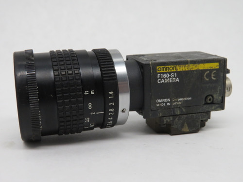 Omron F160-S1 Double-Speed Camera 32 Scenes 1-Channel 20.4-26.4VDC 1.6A USED