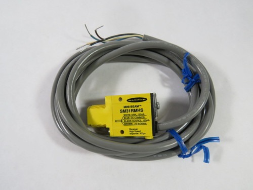Banner SM31RMHS Mini-Beam Receiver 10-30VDC 150mA USED
