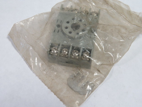 Furnas 46S891 Relay Socket 10A 300Vac 8 Pin ! NWB !