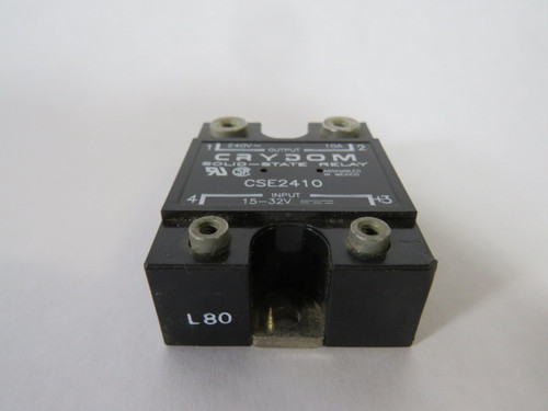 Crydom CSE2410 Solid-State Relay 240V 10A USED