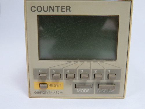 Omron H7CR-B Counter 100-240Vac 50/60Hz USED