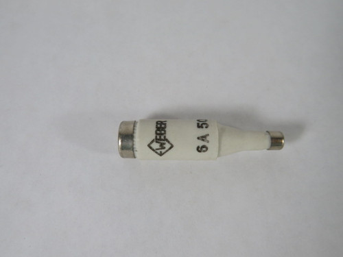 Weber 6A Fuse 6A 500V USED