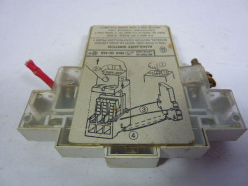 Moeller MPS-NHI10-NA Auxiliary Switch 5Amp 220-500V 600Vac USED