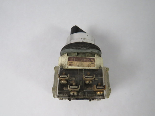 Allen-Bradley 800T-H2B Series N Selector Switch 2NO/2NC 2-Position USED
