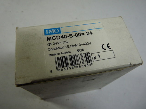 IMO MCD40-S-0024 Contactor 24VDC ! NEW !