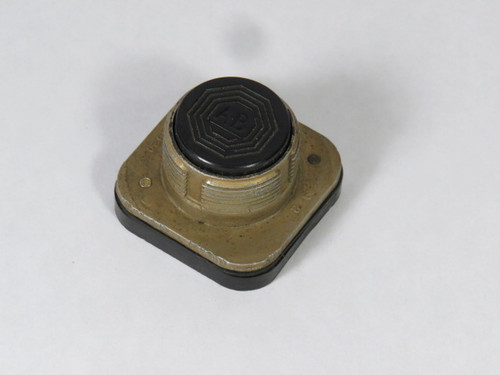 Allen-Bradley 800T-A2 Series A Push Button Black Flush Head No Contacts USED
