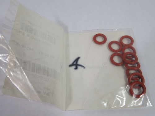 Able Seal 2-205S700-FDA Silicon O-Ring 10.69mm ID 17.75mm OD 10-PK ! NWB !